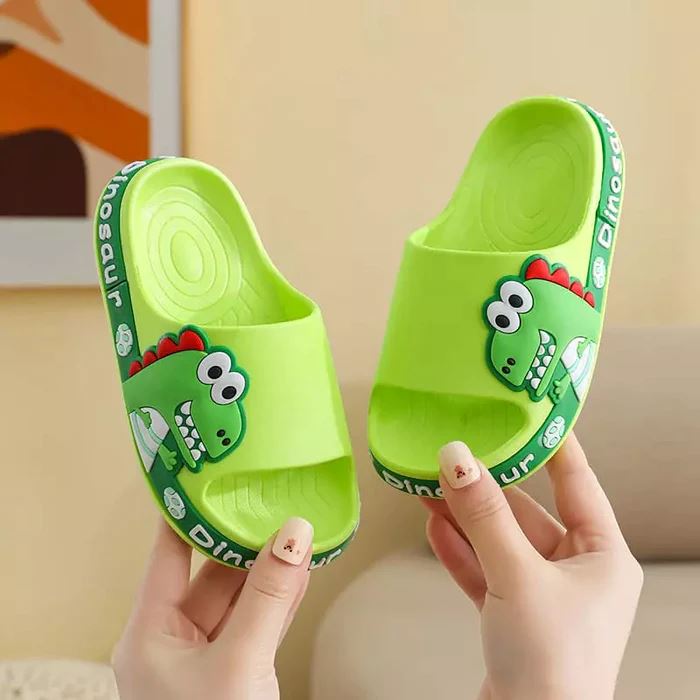 Chinelo Ortopédico Infantil Antiderrapante - Dino Crocks