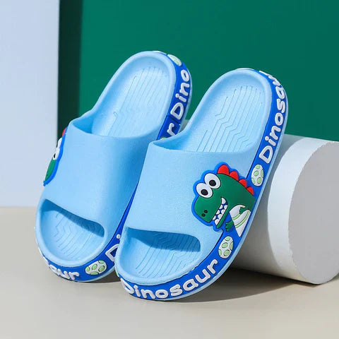 Chinelo Ortopédico Infantil Antiderrapante - Dino Crocks