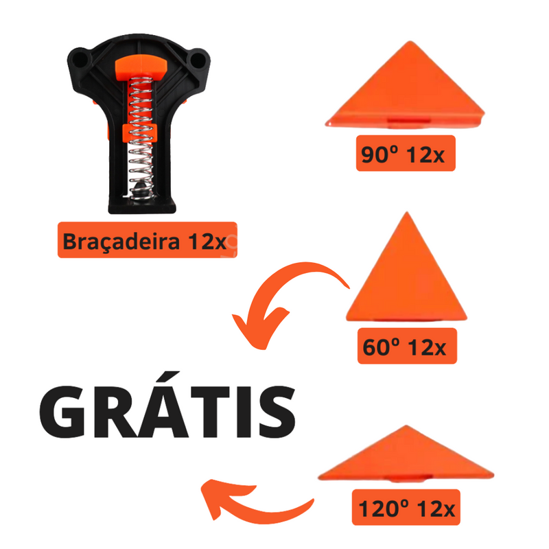 Kit de Braçadeiras para Alinhamento