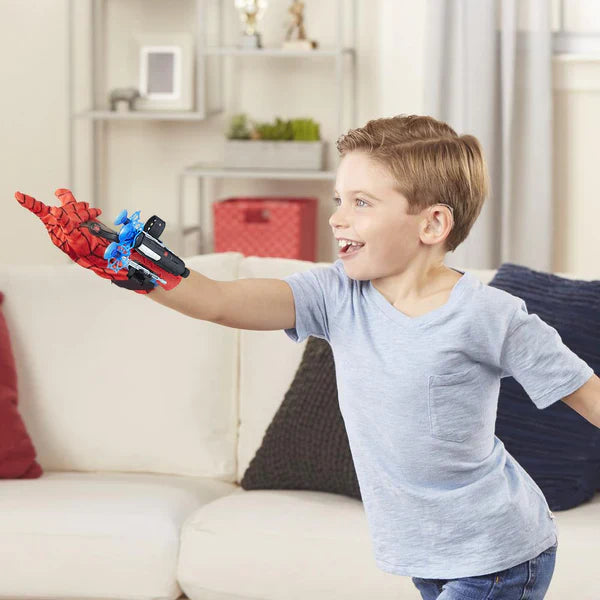 Luva Homem Aranha Lança Teias Infantil